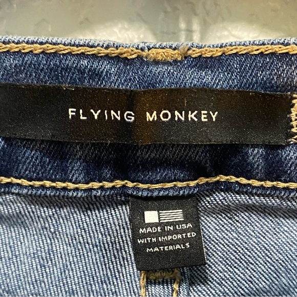 Flying Monkey Mid Rise Skinny Jeans Size 25 Waist - Picture 8 of 8